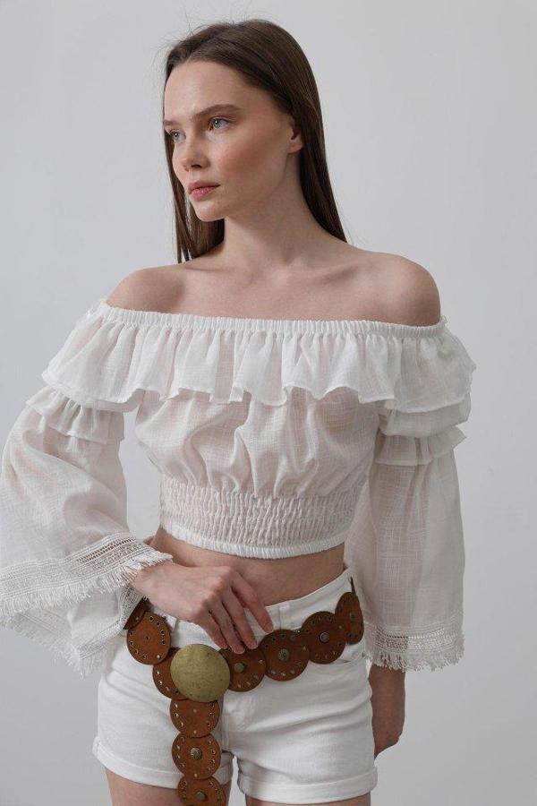 Bluz - Beyaz - Image 1