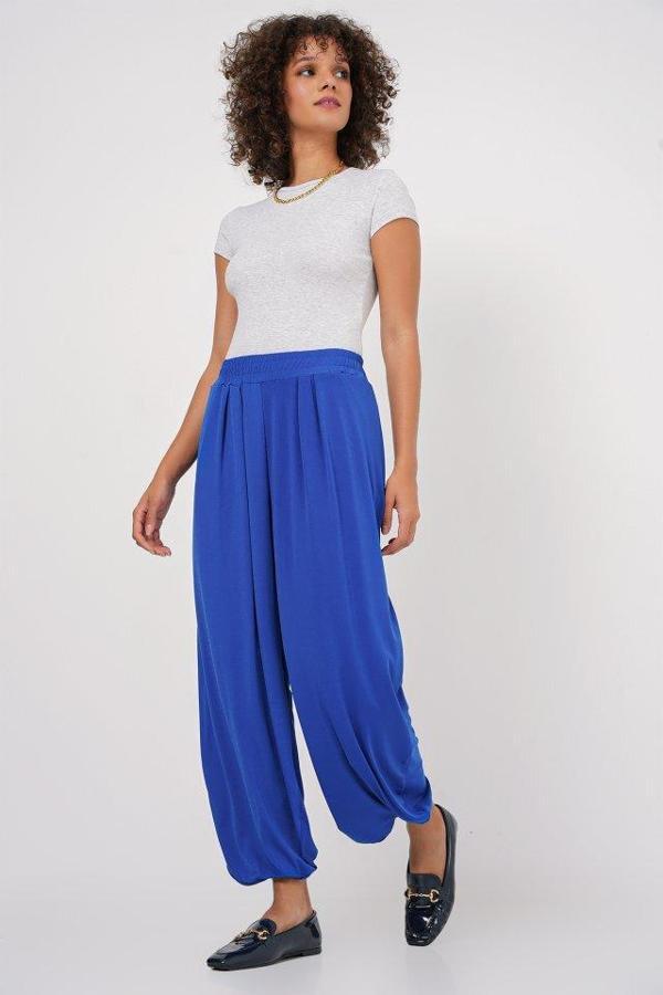 6659 Şalvar Pantolon - Saks - Image 1