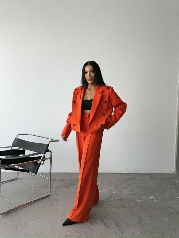 CEKET - PANTOLON TAKIM - Orange - Image 1