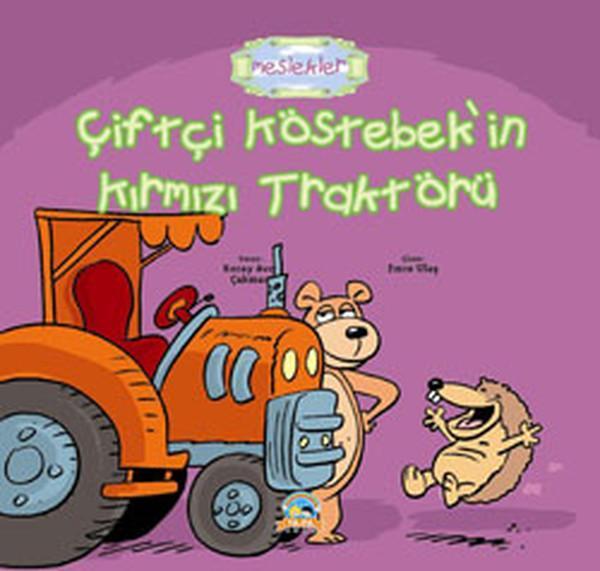 Meslekler - Çiftçi Köstebek'in Kırmızı Traktörü - Ya-Pa Yayın - Image 1