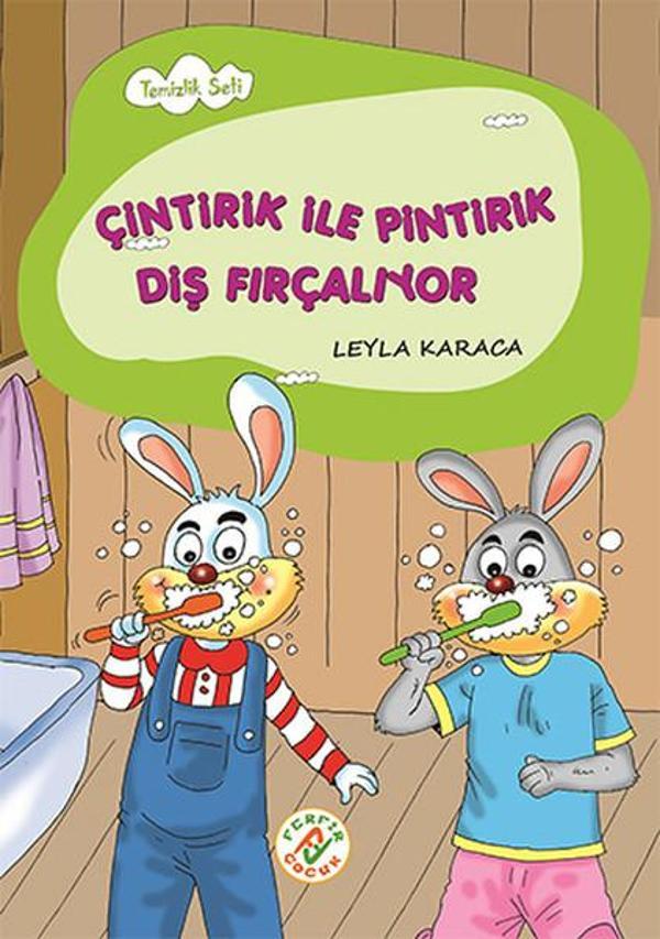 Çintirik İle Pintirik Diş Fırçalıyor - Temizlik Seti 1 - Ferfir - Image 1