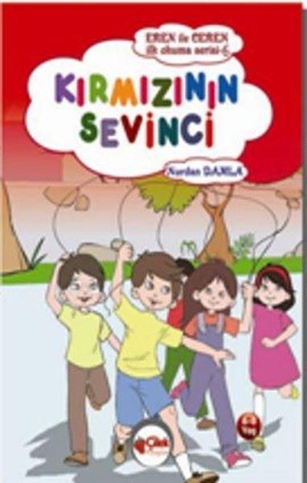 Eren ile Ceren İlk Okuma Serisi - Kırmızının Sevinci - Çilek Kitaplar - Image 1