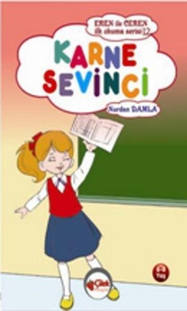 Eren ile Ceren - İlk Okuma Serisi - Karne Sevinci - Çilek Kitaplar - Image 1