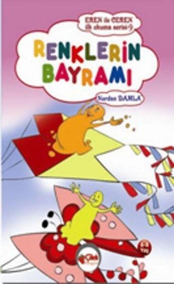 Eren ile Ceren - İlk Okuma Serisi - Renklerin Bayramı - Çilek Kitaplar - Image 1