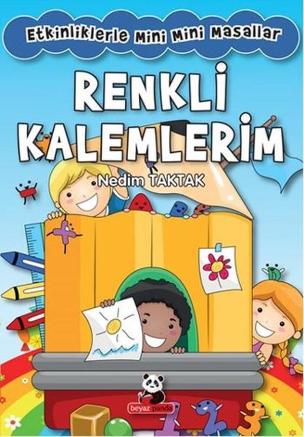 Etkinliklerle Mini Mini Masallar - Renkli Kalemlerim - Panda - Image 1