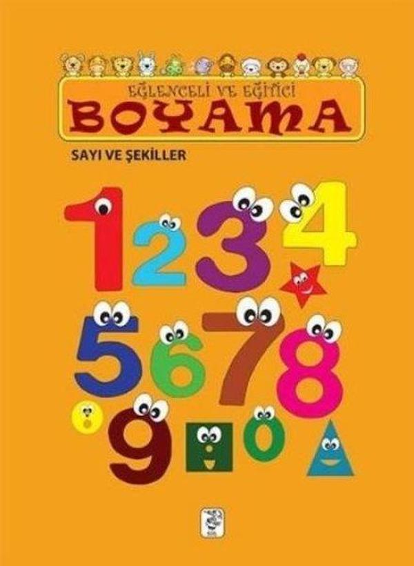 Eğlenceli ve Eğitici Boyama - Sayı ve Şekiller - Sis Yayıncılık - Image 1