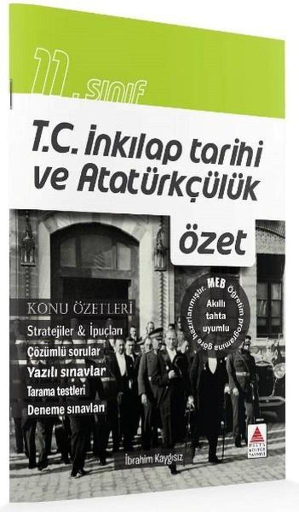 11. Sınıf T.C. İnkılap Tarihi ve Atatürkçülük Özet - Delta Kültür-Eğitim - Image 1