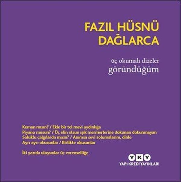 Üç Okumalı Diziler Göründüğüm - Yapı Kredi Yayınları - Image 1