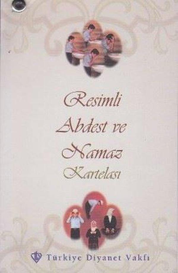 Resimli Abdest ve Namaz Kartelası - Türkiye Diyanet Vakfı Yayınları - Image 1