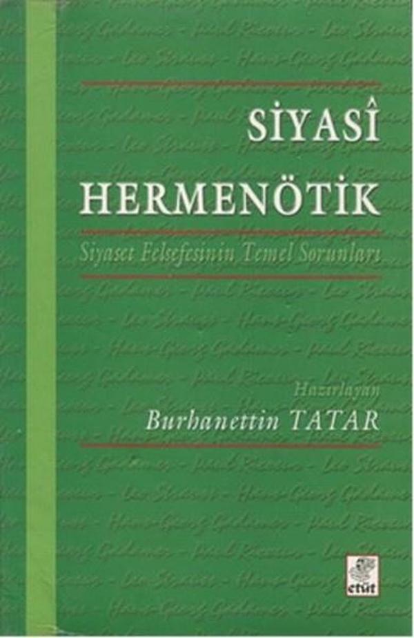 Siyasi Hermenötik - Etüt - Image 1