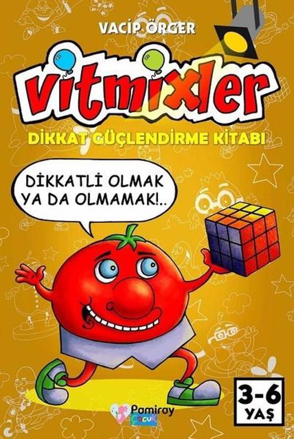 Vitmixler Dikkat Güçlendirme Kitabı - Pamiray Çocuk - Image 1