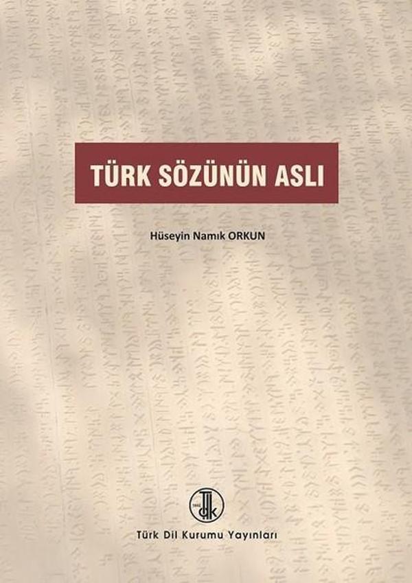 Türk Sözünün Aslı - Türk Dil Kurumu Yayınları - Image 1