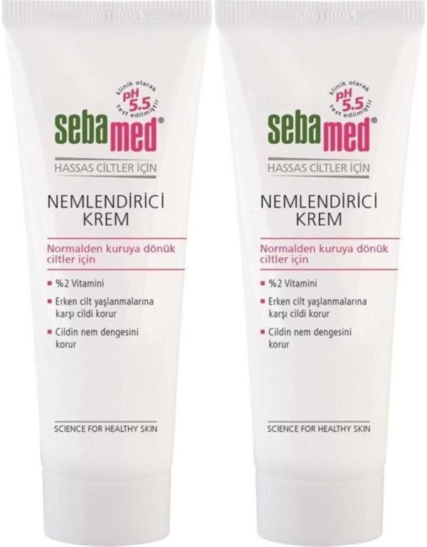 Sebamed Nemlendirici Krem Tüp 50ML (Günlük Kullanım) (2 Li Set) - Image 1