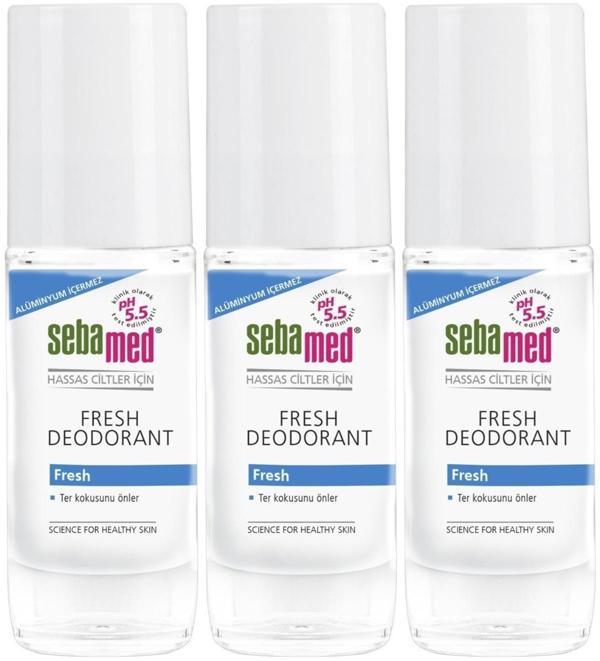 Sebamed Roll-On 50ML Fresh (3 Lü Set) - Image 1