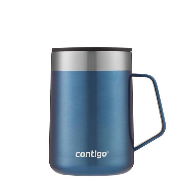Contigo Streeterville Vakumlu Masa Kupası 420ml - Mavi - Image 1