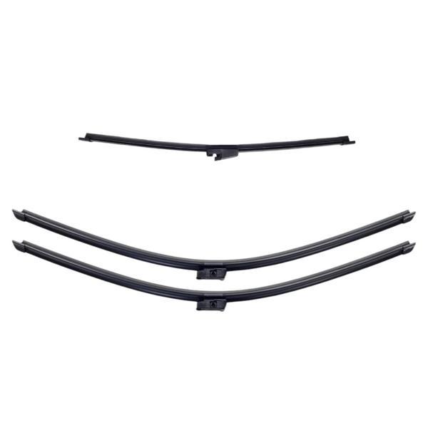 Skoda Fabia 2 HB 2007-2010 Ön Cam Arka Cam Silecek 5J1998001 - Image 1