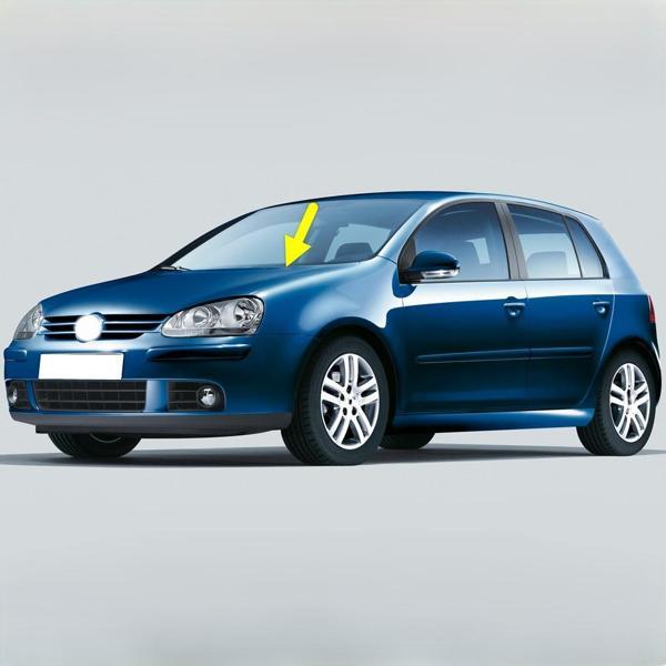 VW Golf 5 2006-2008 Ön Sol Sürücü Taraf Silecek Kolu 1Q1955409 - Image 1