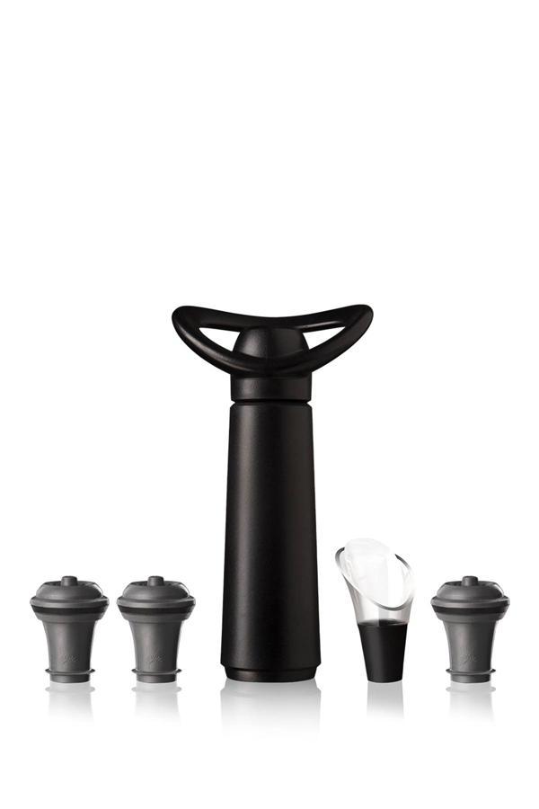 Vacu Vin Şarap Koruyucu Concerto Siyah Vakum Seti - Image 1