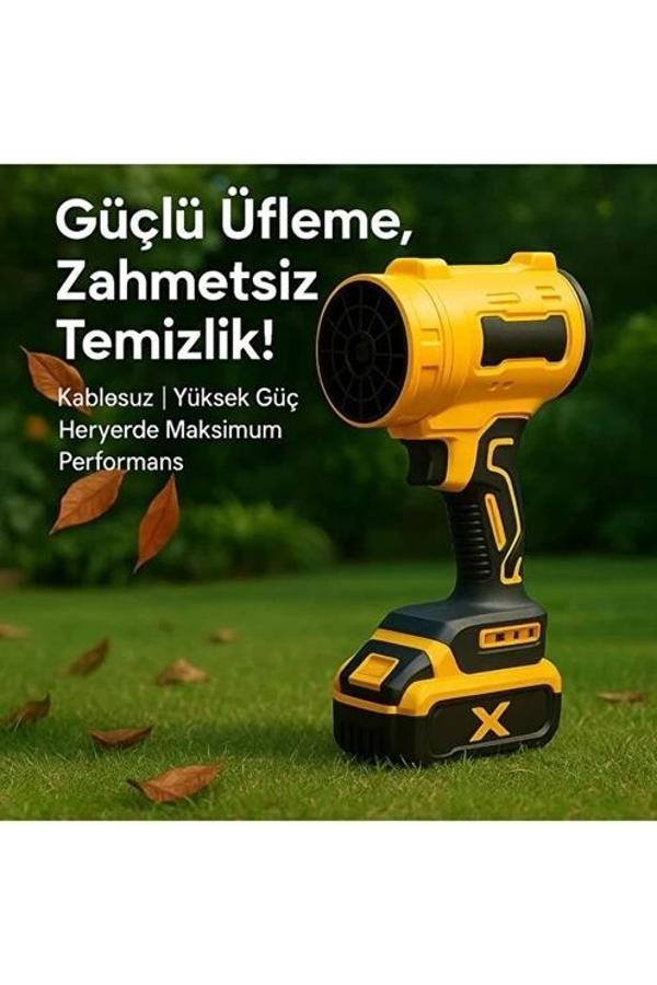 AHV-18 Turbo Hava Üfleyici | 4 Kademe Hız | 21V 431W Kablosuz Blower | 32.000 RPM" - Image 1