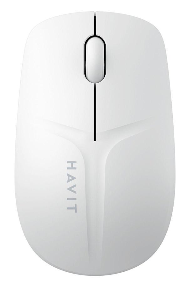 Havit MS48GT Kablosuz Sessiz Mouse - 1600 DPI Beyaz - Image 1