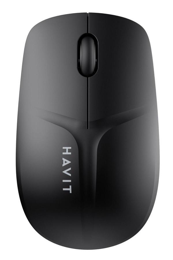 Havit MS48GT Kablosuz Sessiz Mouse - 1600 DPI Siyah - Image 1