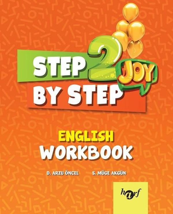 Step By Step Joy  2.Sınıf English Workbook - Harf Eğitim Yayıncılık - Image 1