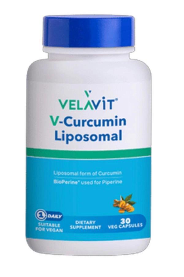 Velavit V-Curcumin Liposomal Takviye Edici Gıda 30 Kapsül - Image 1