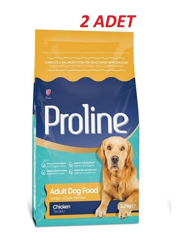 Pro Line Tavuklu Yetişkin Köpek Maması 2,2 Kg*2 Adet - Image 1