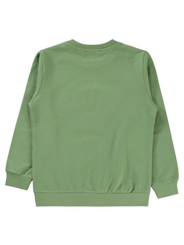 Civil Boys Wıld One Nakışlı 6-9 Yaş Sweatshirt - Haki8-9 Yaş - Image 1