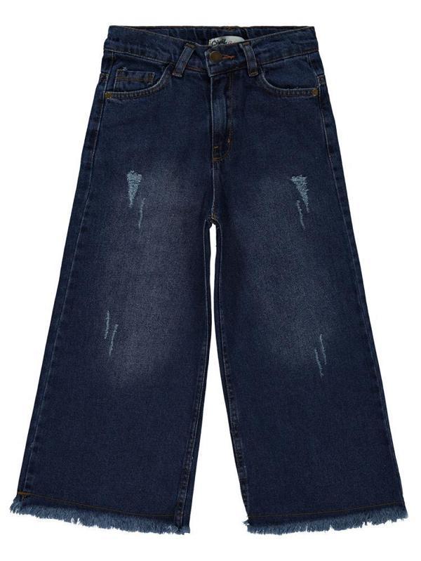 Civil Girls Pantolon Etek 10-13 Yaş Pantolon - Mavi13-14 Yaş - Image 1