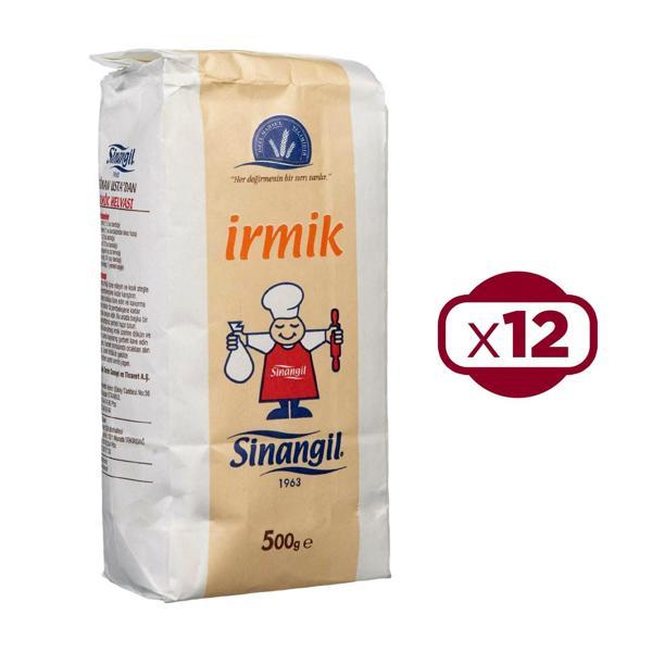 Sinangil İrmik 500 gr x 12 Adet - Image 1