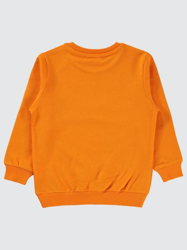 Civil Boys Astronot Baskılı 2-5 Yaş Sweatshirt - Turuncu2-3 Yaş - Image 1