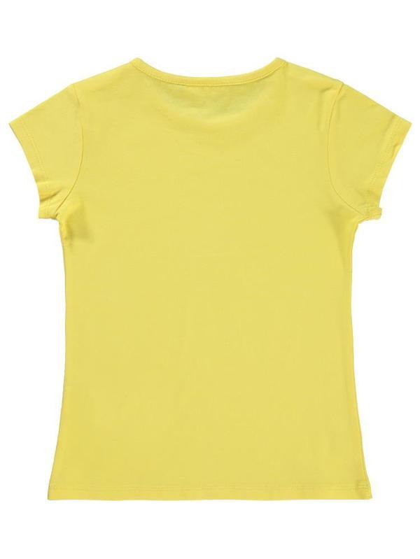 Civil Girls Basic 6-9 Yaş Tişört - Sarı9-10 Yaş - Image 1