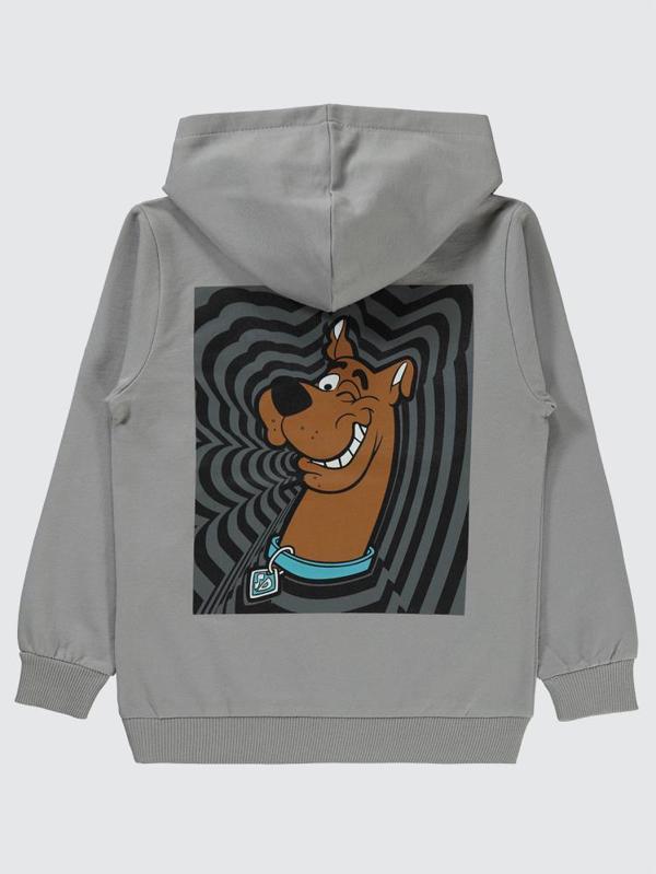 Scoobydoo Baskılı 10-13 Yaş Sweatshirt - Gri13-14 Yaş - Image 1