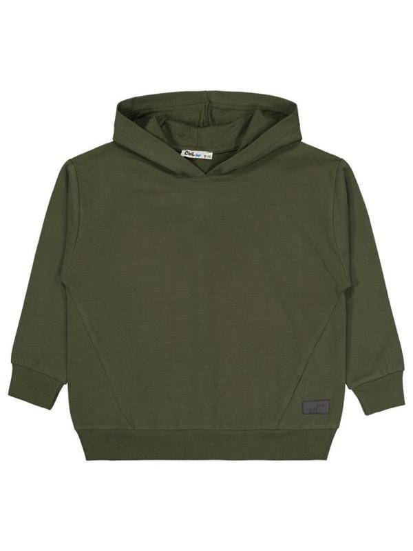 Civil Boys No Etiketli 6-9 Yaş Kapüşonlu  Sweatshırt - Haki9-10 Yaş - Image 1