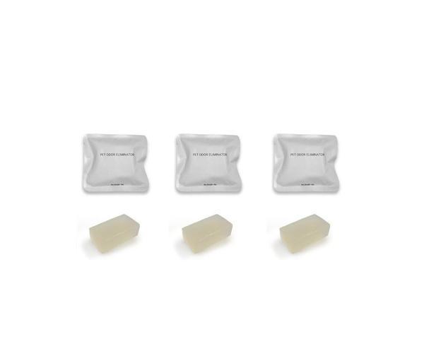 Haustier CB001/CB002 Akıllı Kedi Tuvaletleri Için Deojel Çöp Haznesi Koku Giderici Tablet (3 Adet) - Image 1