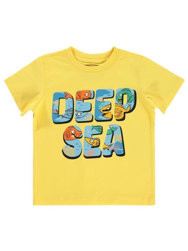 Civil Boys Deep Sea Baskılı 2-5 Yaş Tişört - Sarı2-3 Yaş - Image 1