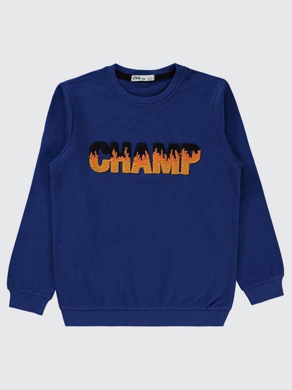 Civil Boys Champ Baskılı 10-13 Yaş Sweatshirt - Lacivert10-11 Yaş - Image 1