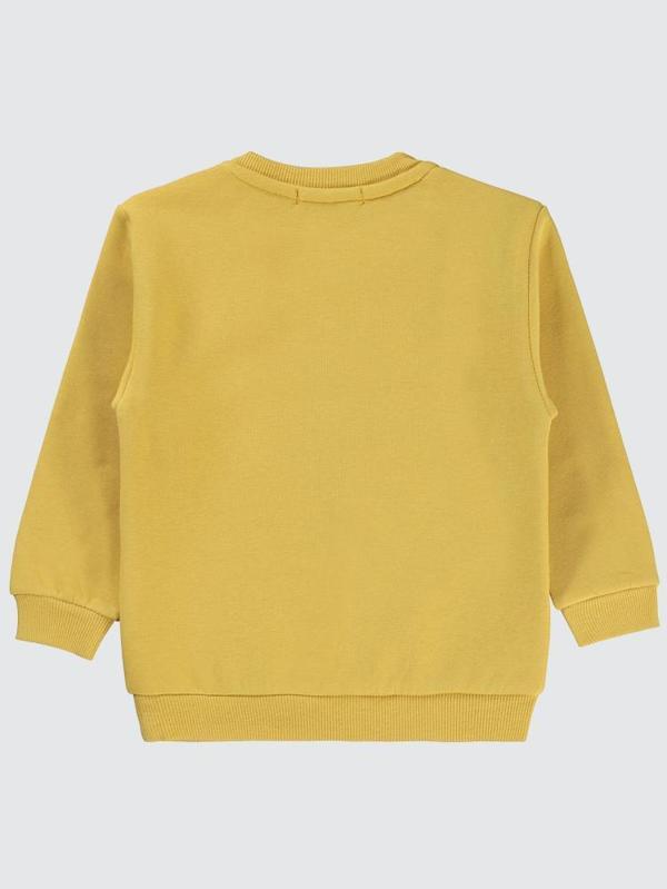 Civil Boys Vild Savage Baskılı 2-5 Yaş Sweatshirt - Hardal2-3 Yaş - Image 1