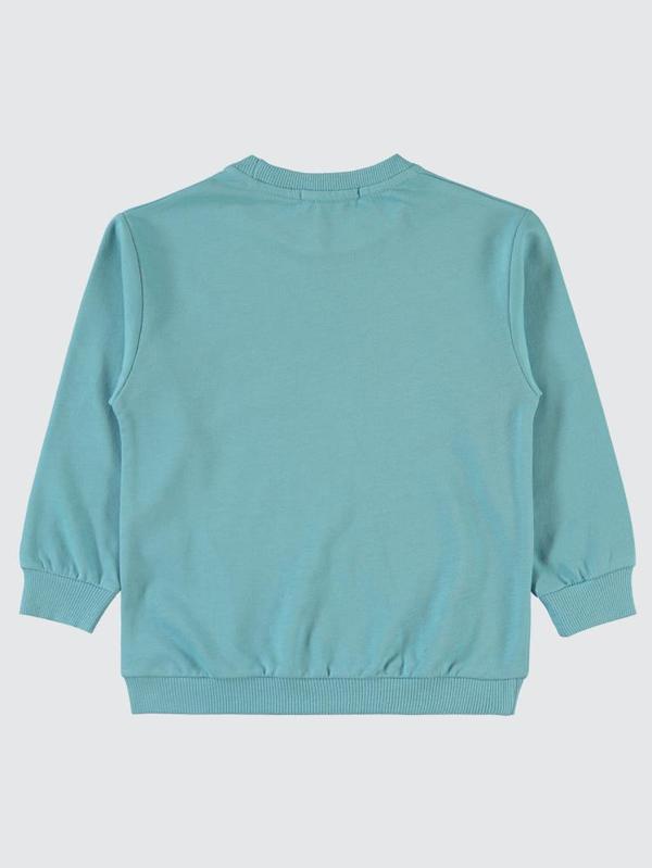 Civil Boys Timsah Baskılı 2-5 Yaş Sweatshirt - Mavi3-4 Yaş - Image 1