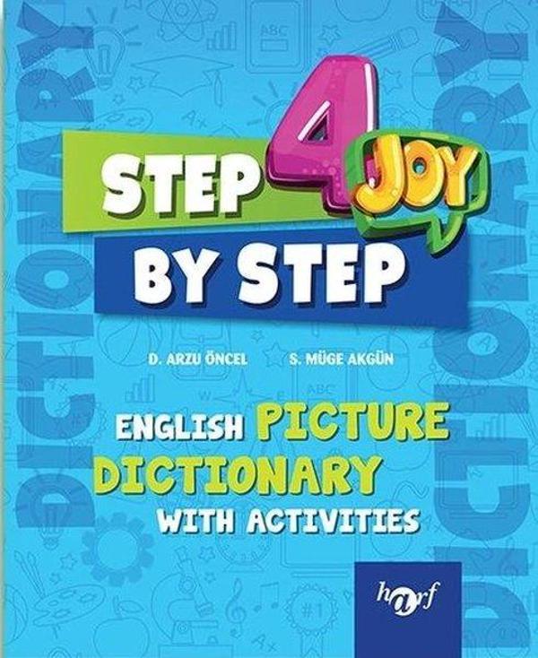 Step By Step Joy 4.Sınıf English Picture Dictionary with Activites - Harf Eğitim Yayıncılık - Image 1