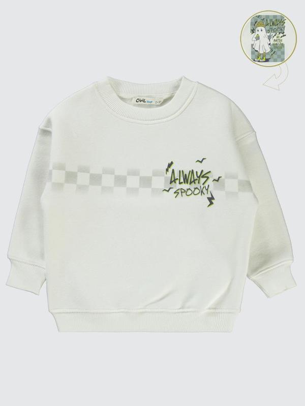 Civil Boys Dama Sweat 2-5 Yaş Sweatshirt - Beyaz2-3 Yaş - Image 1