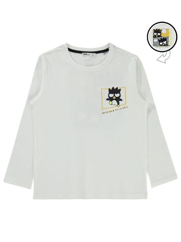 Civil Boys Sanrio Bad Badtz Maru 6-9 Yaş Sweatshirt - Ekru6-7 Yaş - Image 1