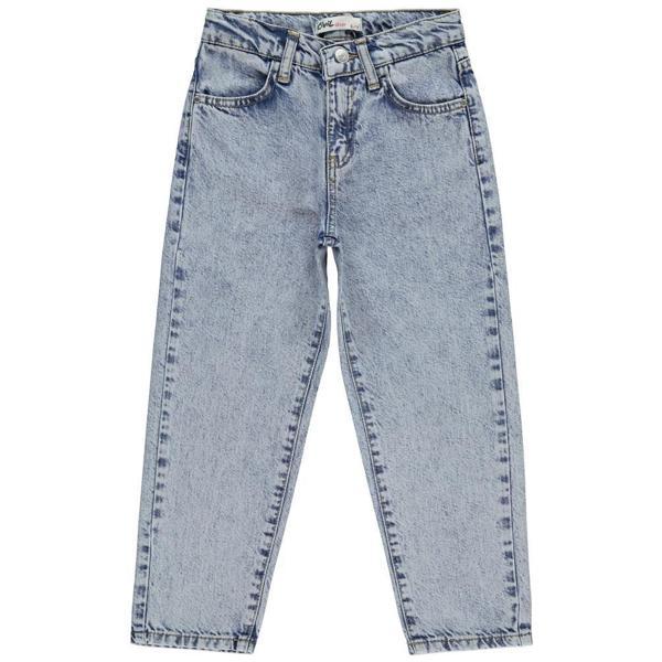 Civil Girls Mom Jean 10-13 Yaş Pantolon - Mavi11-12 Yaş - Image 1