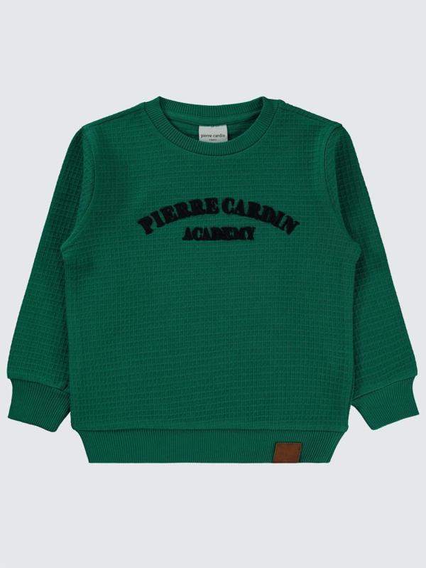 Pierre Cardin Academy Baskılı 2-5 Yaş Sweatshirt - Yeşil2-3 Yaş - Image 1