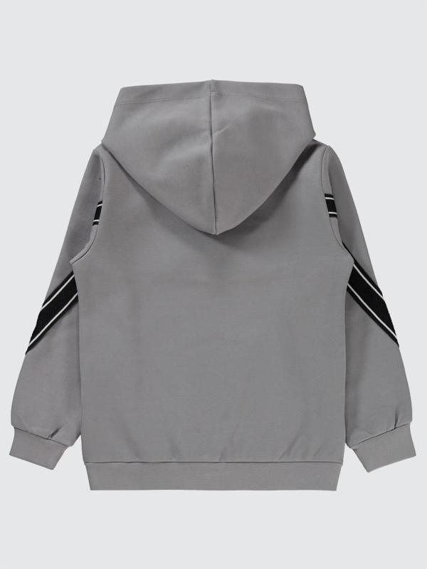 Civil Boys Always Change Baskılı 10-13 Yaş Sweatshirt - Gri12-13 Yaş - Image 1