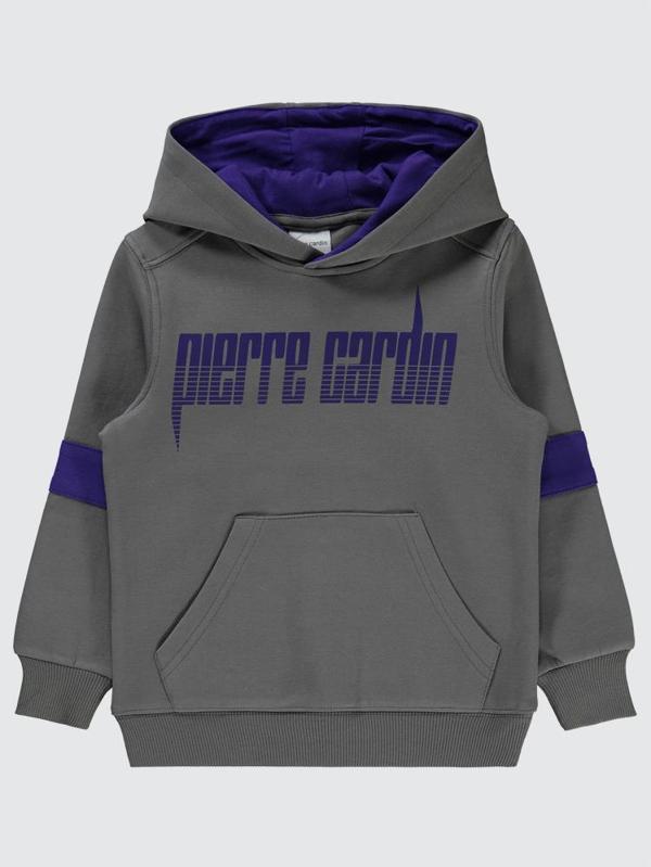 Pierre Cardin Baskılı 2-5 Yaş Sweatshirt - Gri2-3 Yaş - Image 1