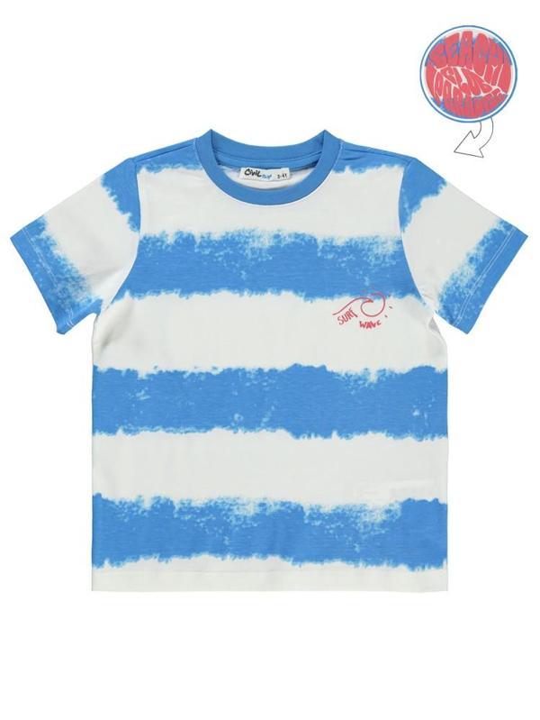 Civil Boys Surf Wave Baskılı 2-5 Yaş Tişört - Mavi2-3 Yaş - Image 1