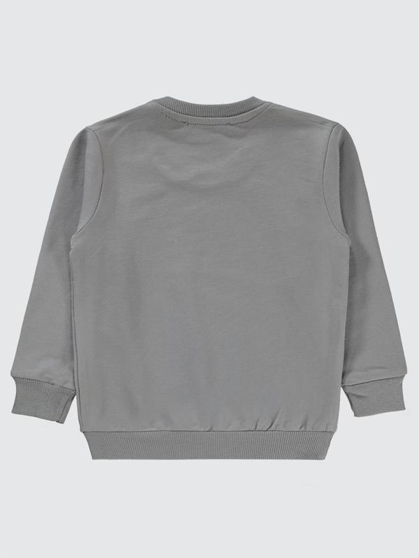 Ben10 Baskılı 2-5 Yaş Sweatshirt - Gri4-5 Yaş - Image 1