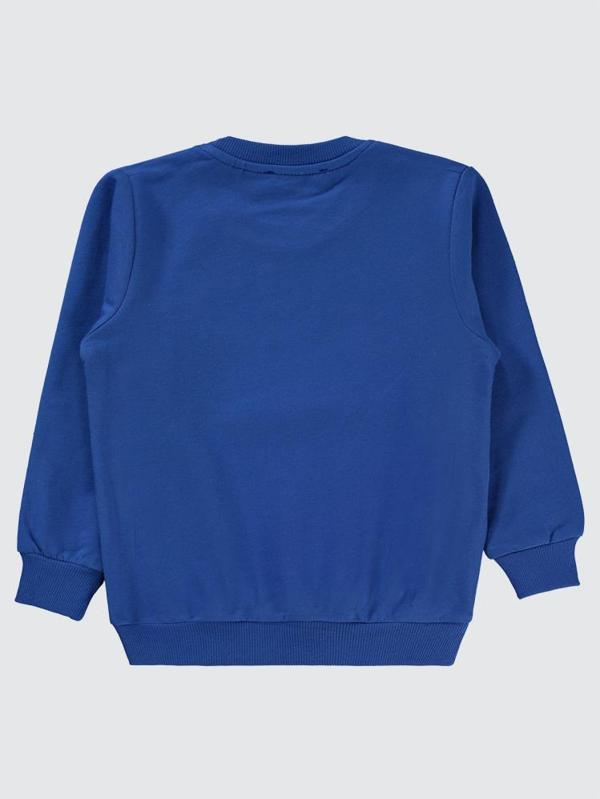 Ben10 Baskılı 2-5 Yaş Sweatshirt - Mavi4-5 Yaş - Image 1